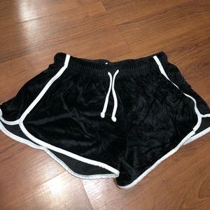 Black soft shorts